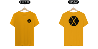 Nome do produto Camiseta Unissex EXO logo - frente e costas