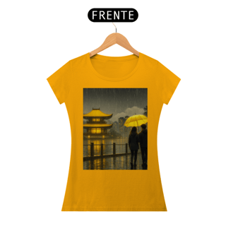 Nome do produto Baby Look Guarda-Chuvas Amarelo
