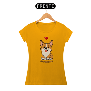 Nome do produto Baby Look Corgi Mom