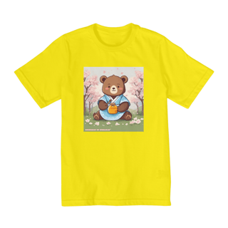 Nome do produto Camiseta Infantil Blue Hanbok Honey Bear
