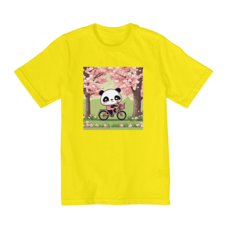 Nome do produto Camiseta Infantil Bike Panda (de 10 a 14 anos)