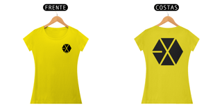Nome do produto Baby Look EXO Logo frente e costas