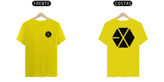 Nome do produto Camiseta Unissex EXO Logo frente e costas