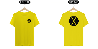 Nome do produto Camiseta Unissex EXO logo - frente e costas