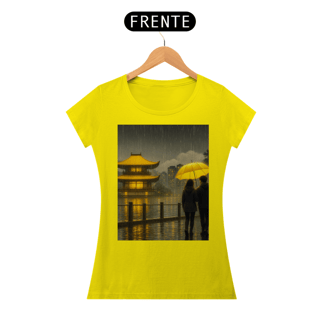 Nome do produto Baby Look Guarda-Chuvas Amarelo