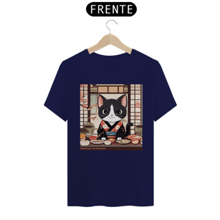 Nome do produto Camiseta Unissex Sushi Cat