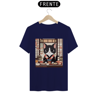 Nome do produto Camiseta Unissex Sushi Cat