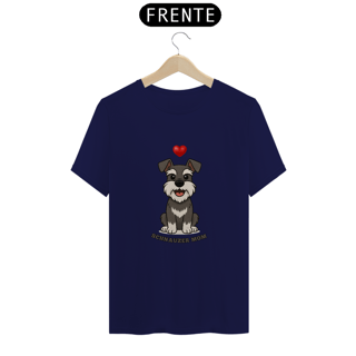 Nome do produto Camiseta Unissex Schnauzer Mom