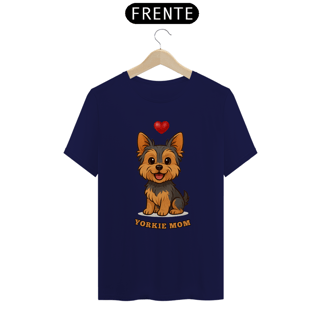 Nome do produto Camiseta Unissex Yorkie Mom