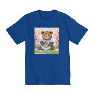 Nome do produto Camiseta Infantil Blue Hanbok Honey Bear