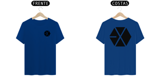Nome do produto Camiseta Unissex EXO Logo frente e costas