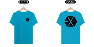 Nome do produto Camiseta Unissex EXO Logo frente e costas