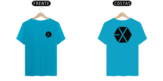 Nome do produto Camiseta Unissex EXO logo - frente e costas