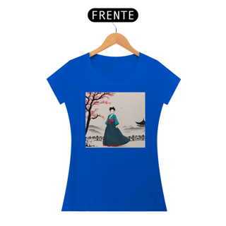 Nome do produto Baby Look Cerejeira e Hanbok