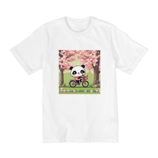 Nome do produto Camiseta Infantil Bike Panda (de 2 a 8 anos)