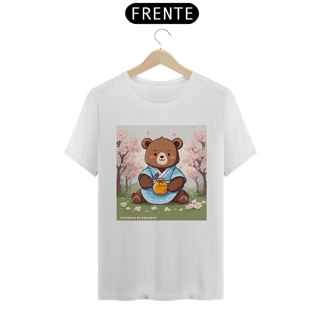 Nome do produto Camiseta Unissex Blue Hanbok Honey Bear