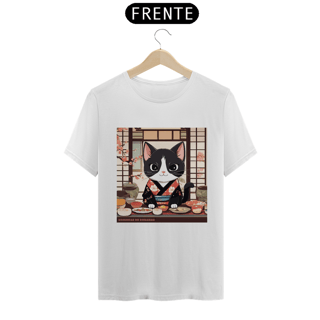 Nome do produto Camiseta Unissex Sushi Cat