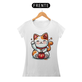 Nome do produto Baby Look Maneki Neko