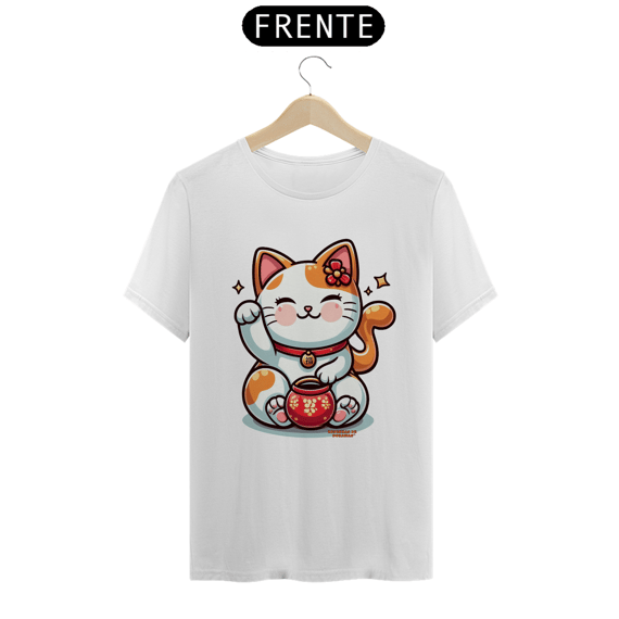 Camiseta Unissex Maneki neko