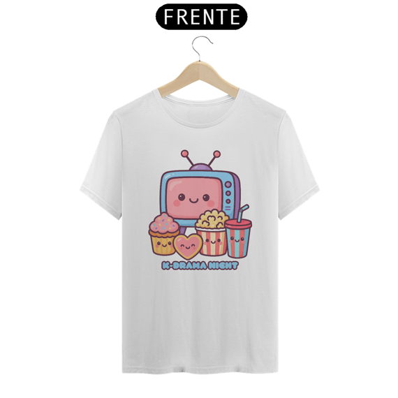 Camiseta Unissex K-drama Night