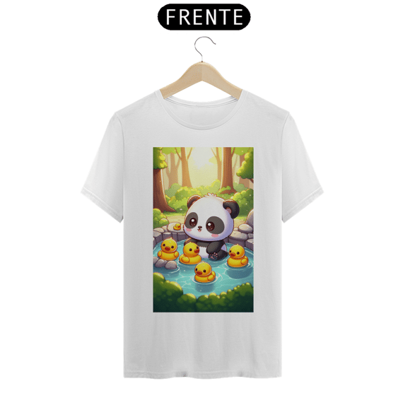 Camiseta Unissex Mang CanCan the Baby Panda