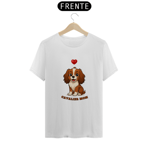 Camiseta Unissex Cavalier Mom