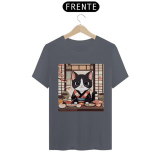 Nome do produto Camiseta Unissex Sushi Cat