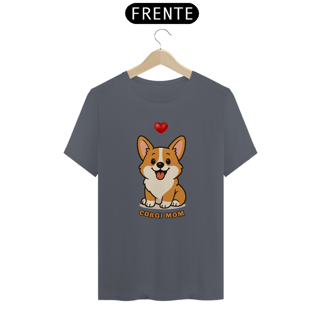 Nome do produto Camiseta Unissex Corgi Mom