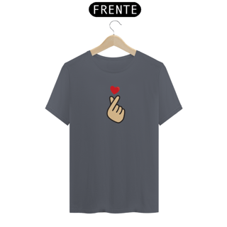 Nome do produto Camiseta Unissex Coração Coreano Colors