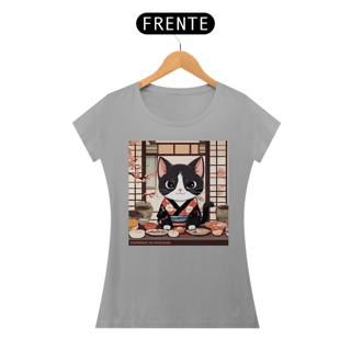 Nome do produto Baby Look Sushi Cat