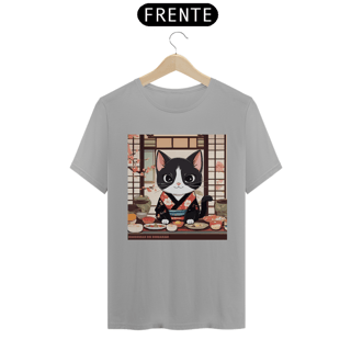 Nome do produto Camiseta Unissex Sushi Cat
