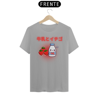 Nome do produto Camiseta Unissex Gyūnyū to ichigo