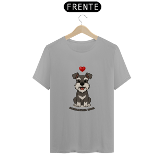 Nome do produto Camiseta Unissex Schnauzer Mom