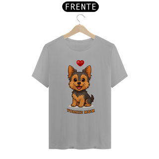 Nome do produto Camiseta Unissex Yorkie Mom