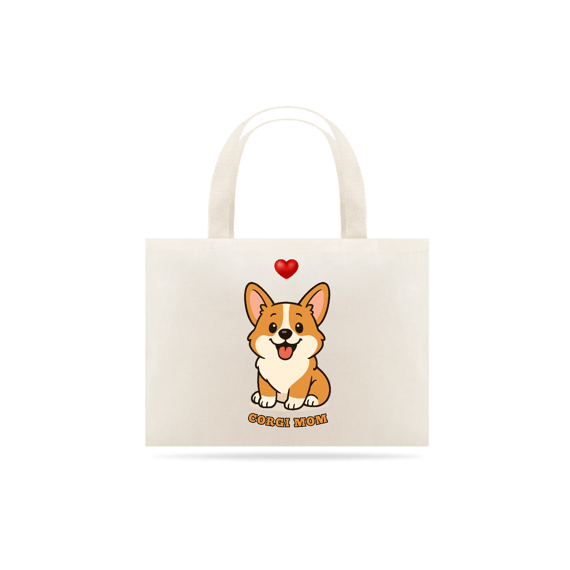 Ecobag Corgi Mom