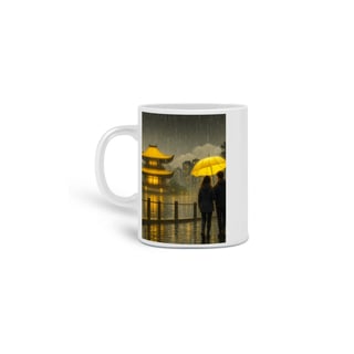 Nome do produto Caneca Guarda-Chuvas Amarelo