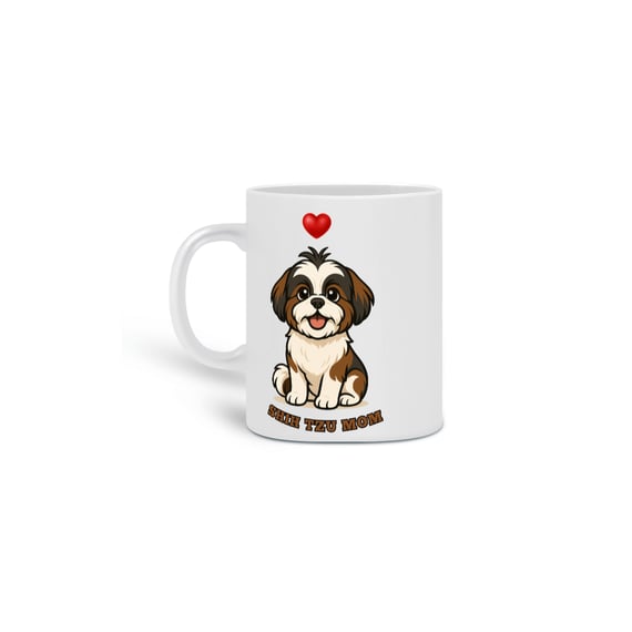 Caneca Shih Tzu Mom