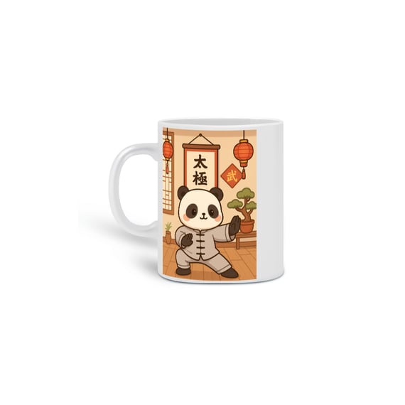 Caneca Tai Chi Panda