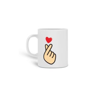 Nome do produto Caneca Coração Coreano Colors