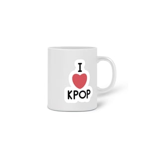 Nome do produto Caneca I Love Kpop