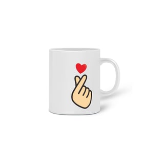 Nome do produto Caneca Coração Coreano Colors