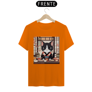 Nome do produto Camiseta Unissex Sushi Cat