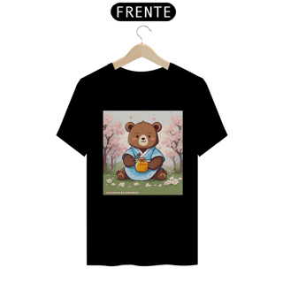 Nome do produto Camiseta Unissex Blue Hanbok Honey Bear
