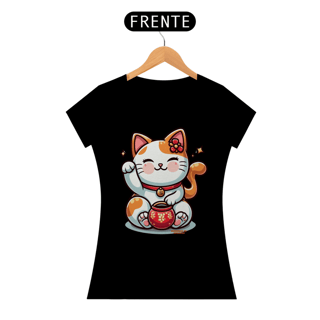 Nome do produto Baby Look Maneki Neko