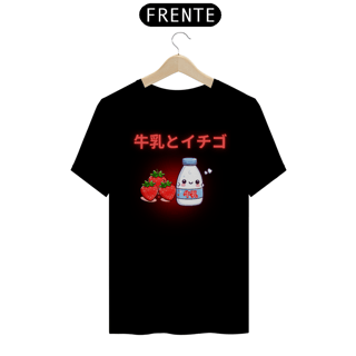 Nome do produto Camiseta Unissex Gyūnyū to ichigo