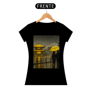 Nome do produto Baby Look Guarda-Chuvas Amarelo