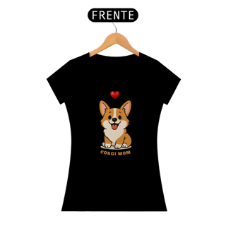 Nome do produto Baby Look Corgi Mom