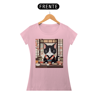 Nome do produto Baby Look Sushi Cat