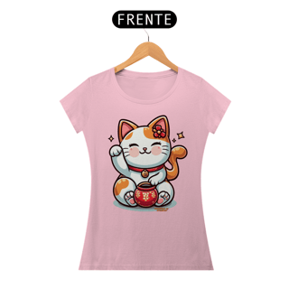 Nome do produto Baby Look Maneki Neko