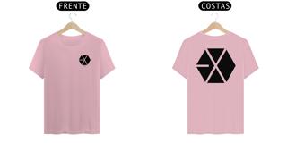Nome do produto Camiseta Unissex EXO Logo frente e costas